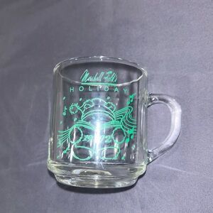 Marshall Field's Holiday Glass Mug
